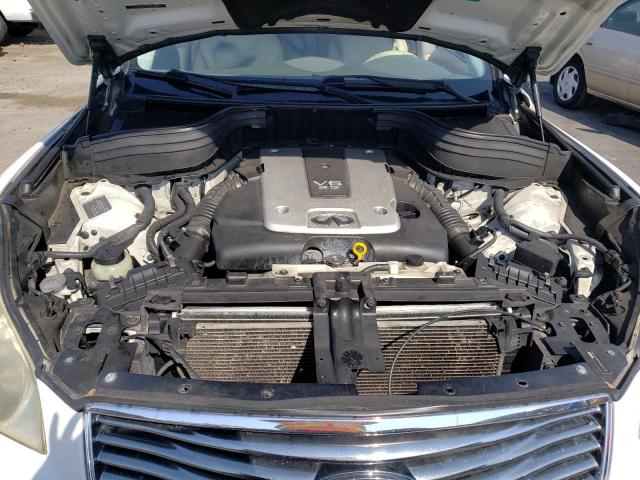 JN1AJ0HP4AM701785 - 2010 INFINITI EX35 BASE თეთრი ფოტო 11