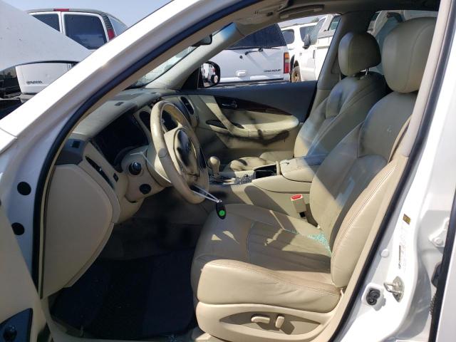 JN1AJ0HP4AM701785 - 2010 INFINITI EX35 BASE თეთრი ფოტო 7