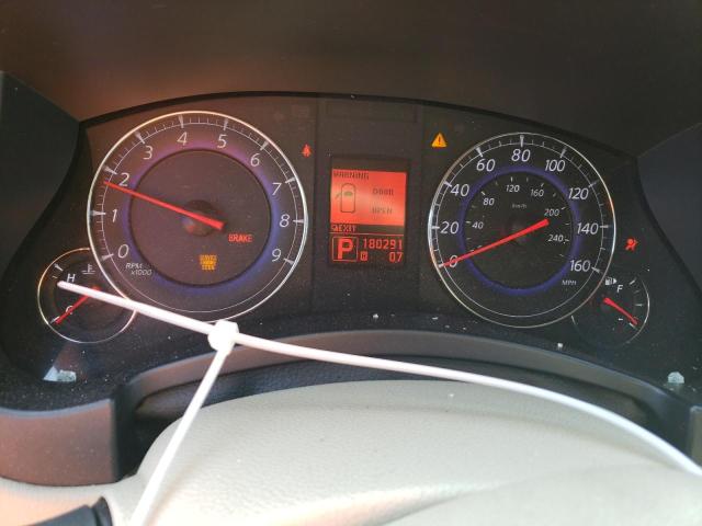 JN1AJ0HP4AM701785 - 2010 INFINITI EX35 BASE თეთრი ფოტო 9