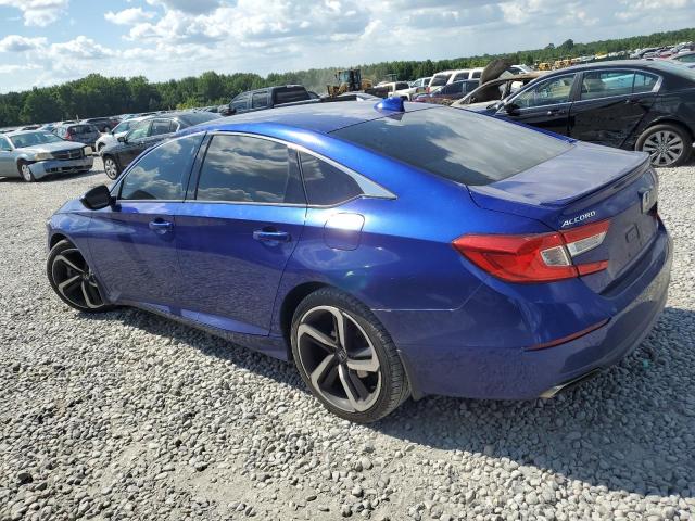 1HGCV1F37JA050459 - 2018 HONDA ACCORD SPORT 蓝色 照片 2