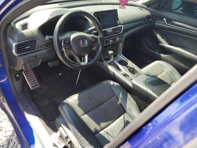 1HGCV1F37JA050459 - 2018 HONDA ACCORD SPORT 蓝色 照片 8