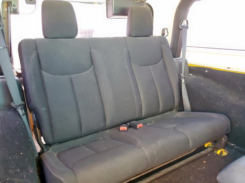 1C4AJWAG3FL705429 - 2015 JEEP WRANGLER SPORT YELLOW photo 10