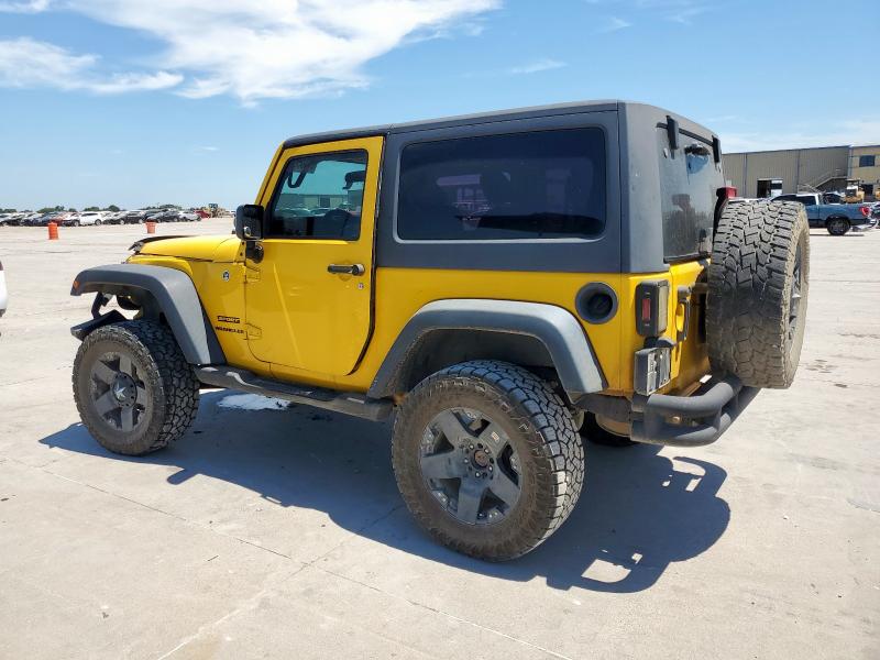 1C4AJWAG3FL705429 - 2015 JEEP WRANGLER SPORT YELLOW photo 2