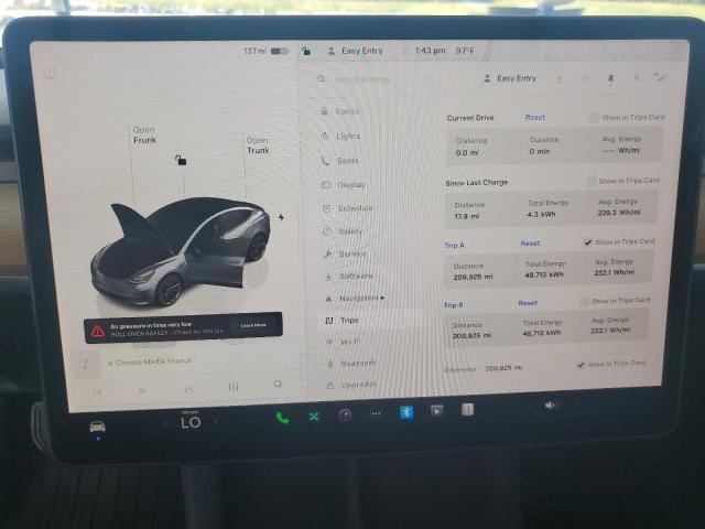 5YJ3E1EA5PF423108 - 2023 TESLA MODEL 3 Grafit foto 9