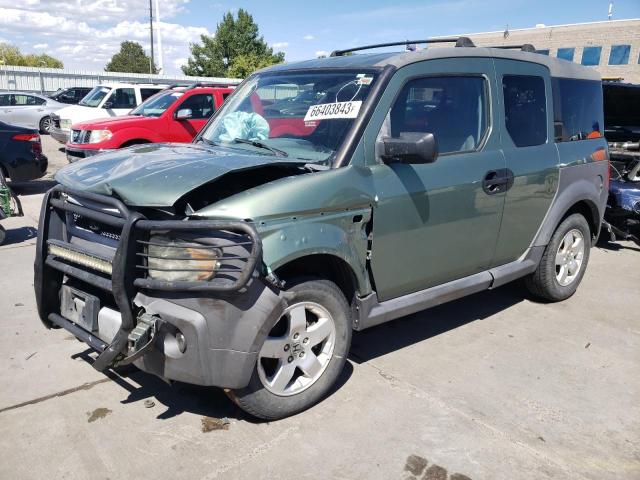 5J6YH28625L023344 - 2005 HONDA ELEMENT EX GREEN photo 1