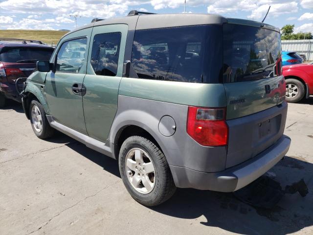 5J6YH28625L023344 - 2005 HONDA ELEMENT EX GREEN photo 2