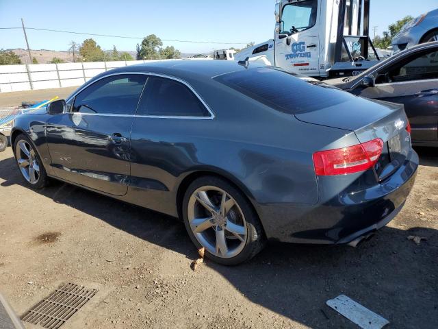 WAULFAFR5BA031018 - 2011 AUDI A5 PREMIUM PLUS BLUE photo 2