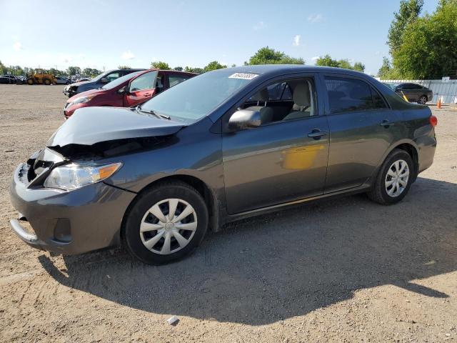 2T1BU4EEXCC797229 - 2012 TOYOTA COROLLA BASE GRAY photo 1