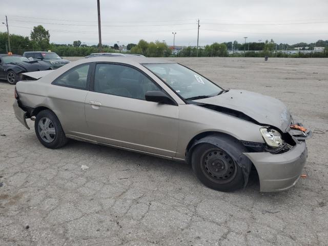 1HGEM22563L015685 - 2003 HONDA CIVIC LX BEIGE photo 4