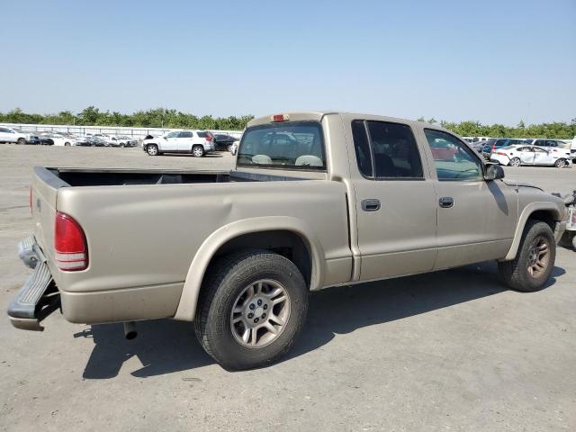 1D7HL48N83S136893 - 2003 DODGE DAKOTA QUAD SLT TAN photo 3