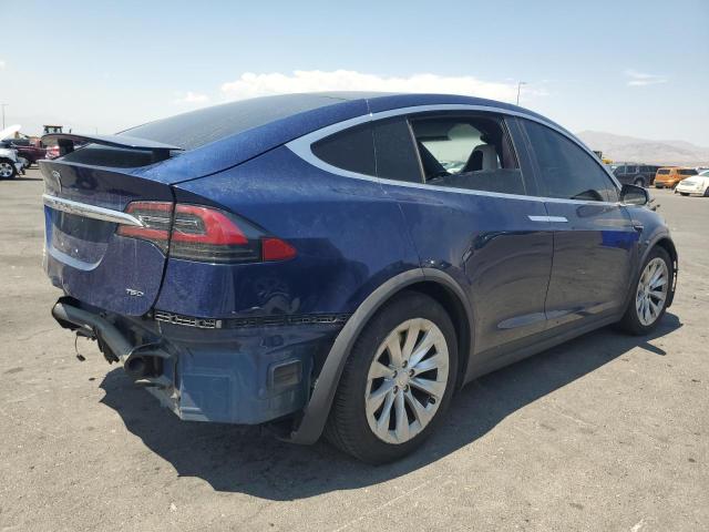 5YJXCDE22JF121350 - 2018 TESLA MODEL X 蓝色 照片 3