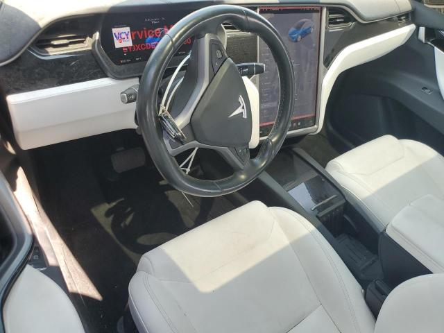 5YJXCDE22JF121350 - 2018 TESLA MODEL X 蓝色 照片 8