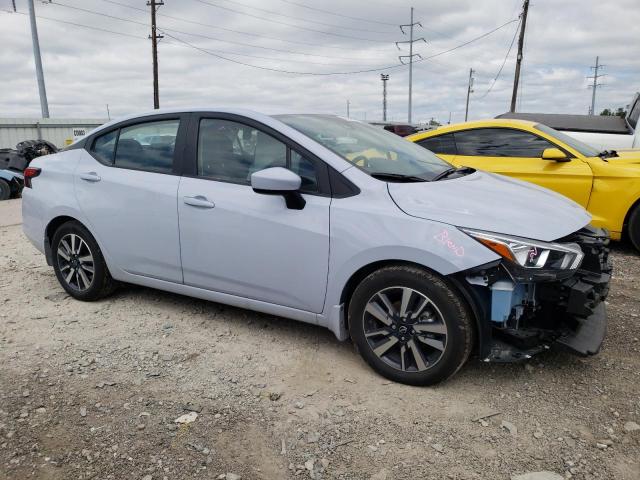 3N1CN8EV6PL832248 - 2023 NISSAN VERSA SV BLUE photo 4