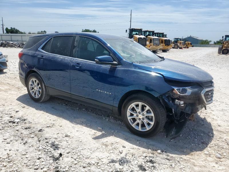 2GNAXKEV9K6155938 - 2019 CHEVROLET EQUINOX LT ლურჯი ფოტო 4