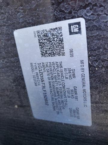 1G1ZD5ST3LF152882 - 2020 CHEVROLET MALIBU LT PURPLE photo 12