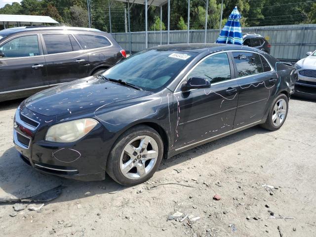 1G1ZC5EB0AF220204 - 2010 CHEVROLET MALIBU 1LT BLACK photo 1