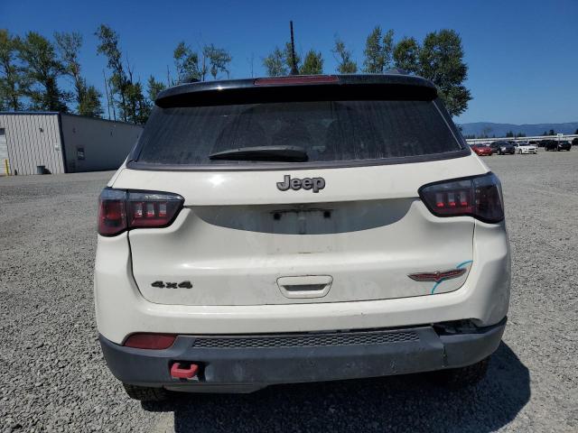 3C4NJDDB2KT627794 - 2019 JEEP COMPASS TRAILHAWK WHITE photo 6