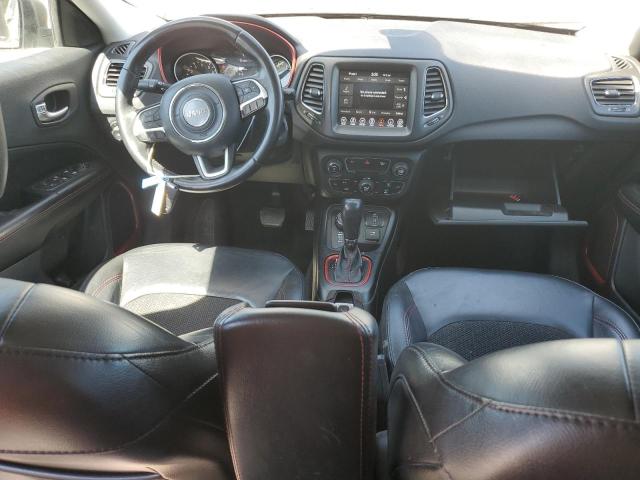 3C4NJDDB2KT627794 - 2019 JEEP COMPASS TRAILHAWK WHITE photo 8
