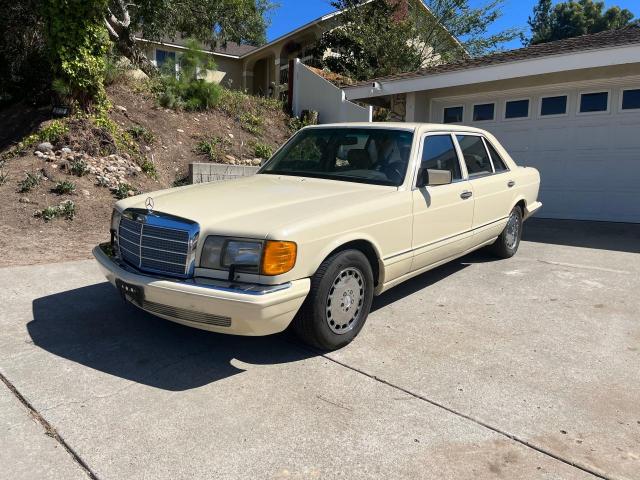 WDBCA35E4MA558223 - 1991 MERCEDES-BENZ 420 SEL CREAM photo 2