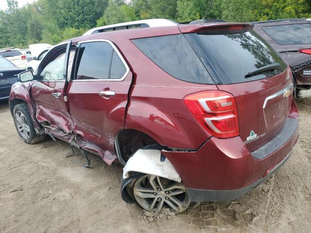 2GNFLGEK8H6200610 - 2017 CHEVROLET EQUINOX PREMIER BURGUNDY photo 2