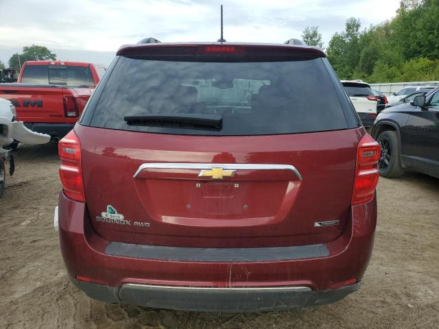 2GNFLGEK8H6200610 - 2017 CHEVROLET EQUINOX PREMIER BURGUNDY photo 6