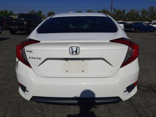 2HGFC2F52JH543039 - 2018 HONDA CIVIC LX WHITE photo 6