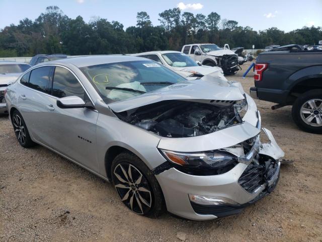 1G1ZG5ST1MF033435 - 2021 CHEVROLET MALIBU RS SILVER photo 1