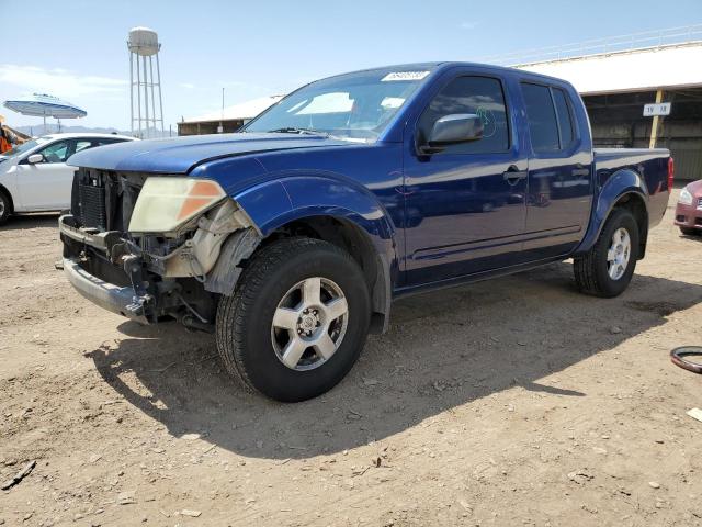 1N6AD07W06C448259 - 2006 NISSAN FRONTIER CREW CAB LE BLUE photo 1