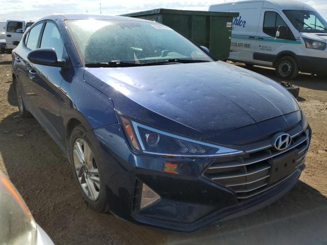 5NPD84LF5LH507825 - 2020 HYUNDAI ELANTRA SEL BLUE photo 4