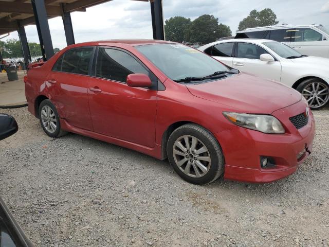 2T1BU4EE0AC463403 - 2010 TOYOTA CARROLLA BASE MAROON photo 4