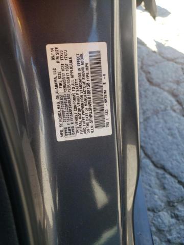 5FNRL5H49EB108158 - 2014 HONDA ODYSSEY EX GRAY photo 13