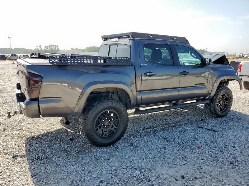 5TFGZ5ANXGX004828 - 2016 TOYOTA TACOMA DOUBLE CAB GRAY photo 3