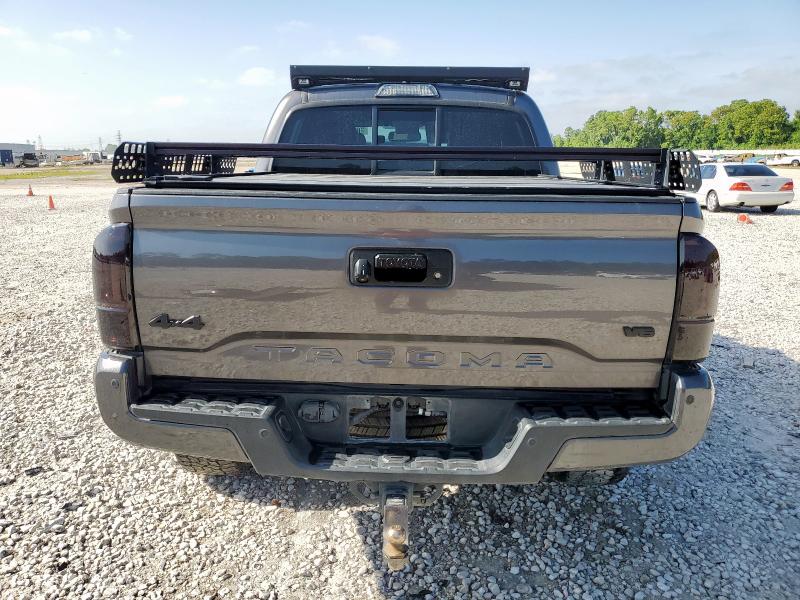 5TFGZ5ANXGX004828 - 2016 TOYOTA TACOMA DOUBLE CAB GRAY photo 6