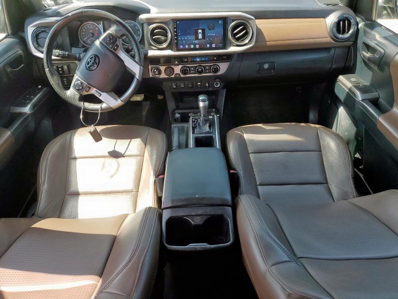 5TFGZ5ANXGX004828 - 2016 TOYOTA TACOMA DOUBLE CAB GRAY photo 8