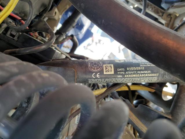 4XADN5EA8CA503847 - 2012 POLARIS SPORTSMAN 550 BLUE photo 10