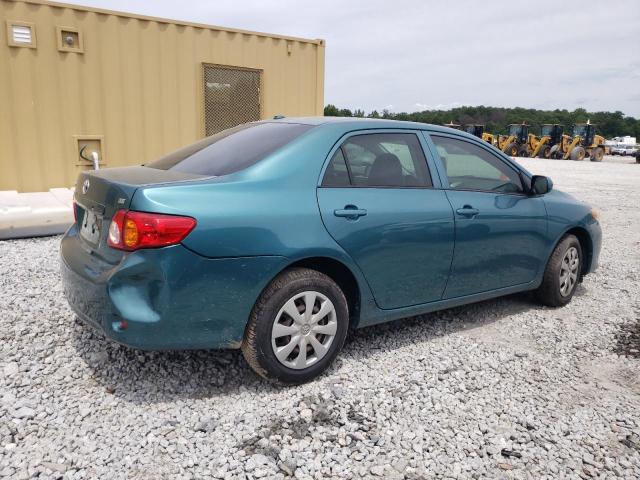 JTDBU4EE5A9111858 - 2010 TOYOTA COROLLA BASE TURQUOISE photo 3