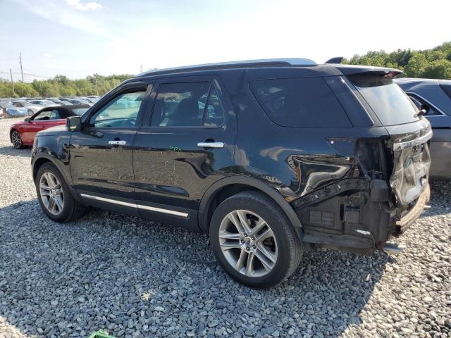 1FM5K8FH6HGC08152 - 2017 FORD EXPLORER LIMITED შავი ფოტო 2