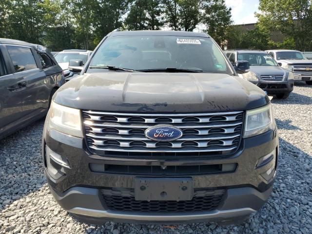 1FM5K8FH6HGC08152 - 2017 FORD EXPLORER LIMITED შავი ფოტო 5