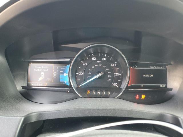 1FM5K8FH6HGC08152 - 2017 FORD EXPLORER LIMITED შავი ფოტო 9