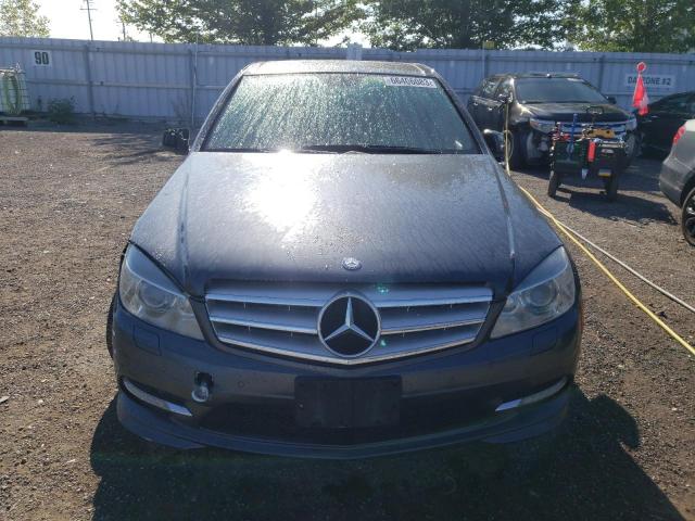 WDDGF8HB1BA525380 - 2011 MERCEDES-BENZ C 350 4MATIC GRAY photo 5