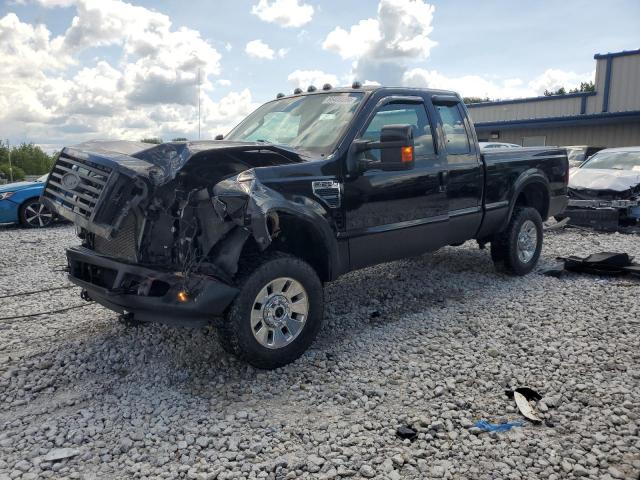 1FTSX21548ED59652 - 2008 FORD F250 SUPER DUTY BLACK photo 1