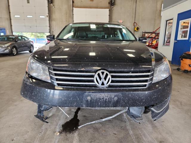 1VWAH7A33DC142052 - 2013 VOLKSWAGEN PASSAT S BLACK photo 5