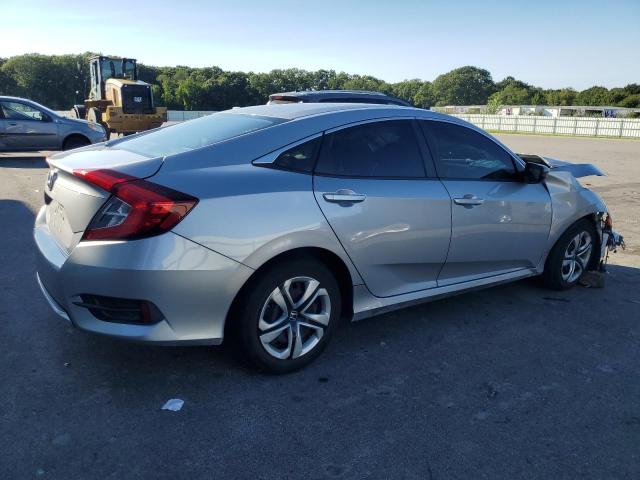 2HGFC2F69LH504895 - 2020 HONDA CIVIC LX SILVER photo 3