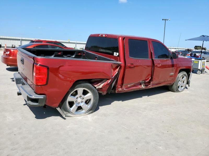 3GCPCRECXJG333672 - 2018 CHEVROLET SILVERADO C1500 LT Czerwony zdjęcie 3