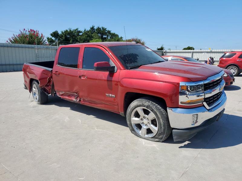 3GCPCRECXJG333672 - 2018 CHEVROLET SILVERADO C1500 LT Czerwony zdjęcie 4
