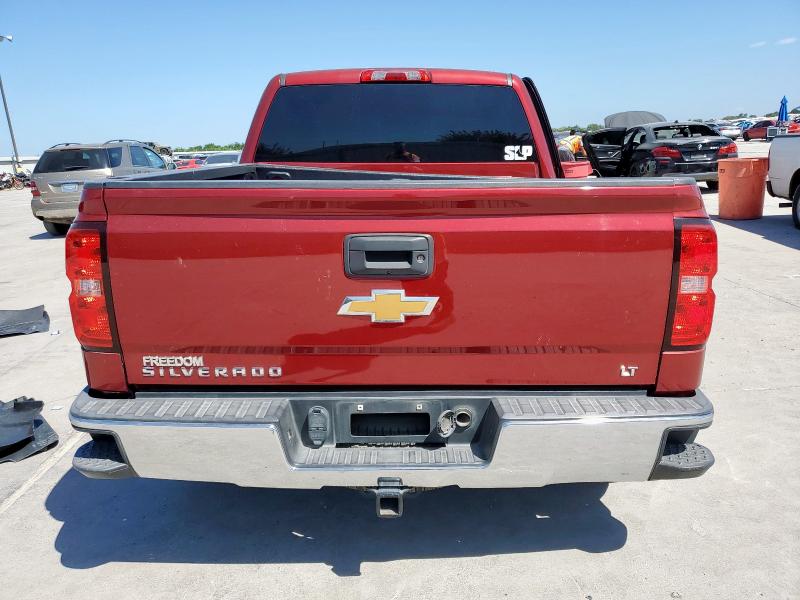 3GCPCRECXJG333672 - 2018 CHEVROLET SILVERADO C1500 LT Czerwony zdjęcie 6