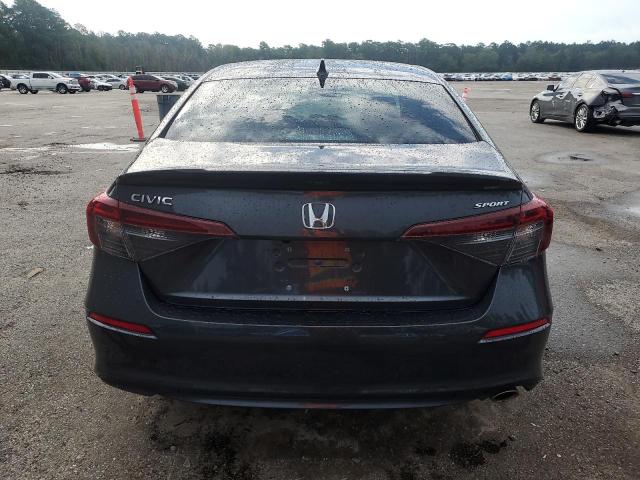2HGFE2F55SH518471 - 2025 HONDA CIVIC SPORT GRAY photo 6