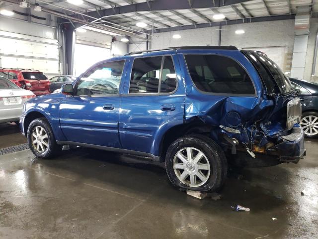 5GADT13S752199721 - 2005 BUICK RAINIER CXL BLUE photo 2