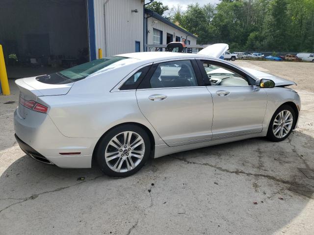 3LN6L2LU4ER803182 - 2014 LINCOLN MKZ HYBRID SILVER photo 3