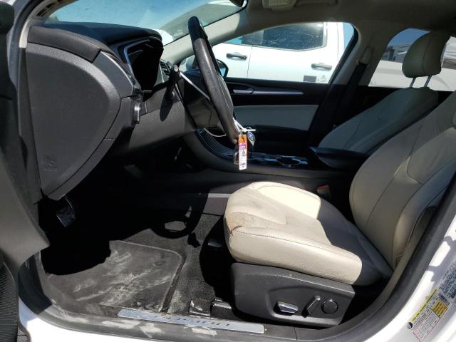 3FA6P0SU5GR206663 - 2016 FORD FUSION TITANIUM PHEV WHITE photo 7